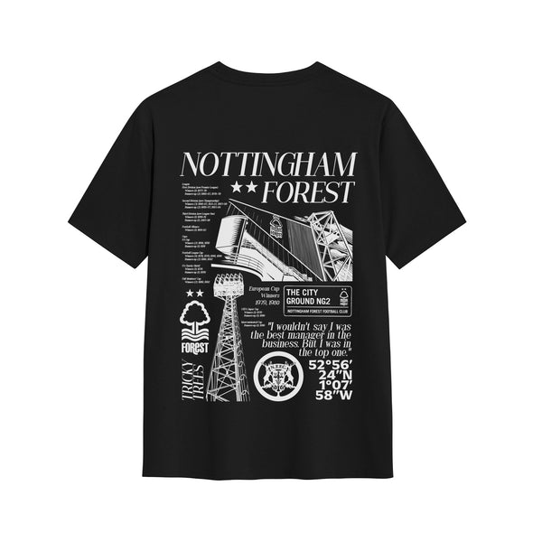 Nottingham Forest Iconic T-Shirt - Black
