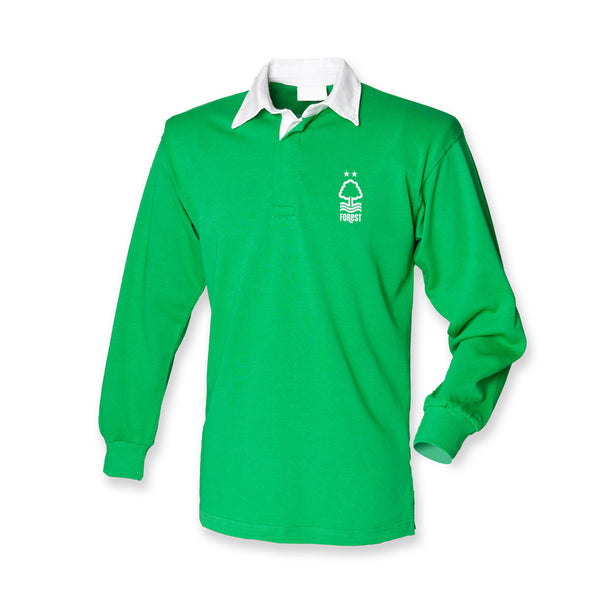 Nottingham Forest Clough Inspired White Collar Shirt