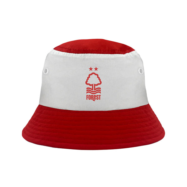 Nottingham Forest Red and White Bucket Hat