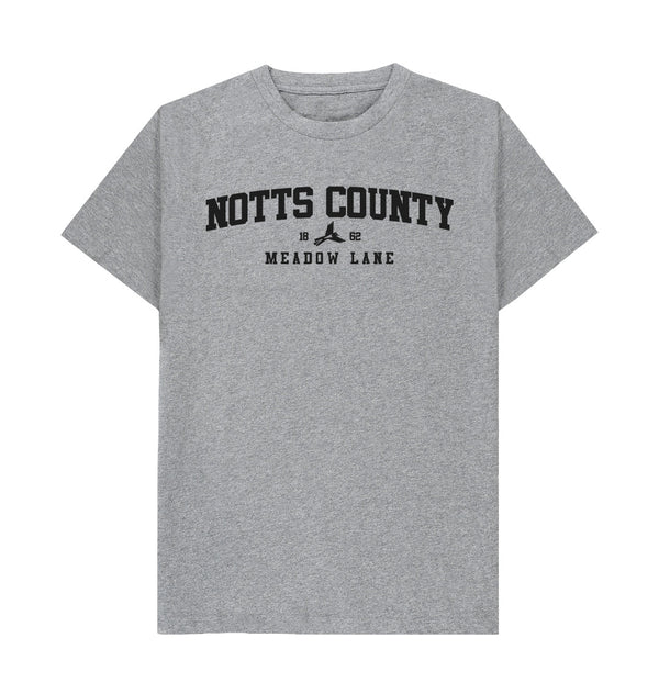 Notts County Classic Location Grey T Shirt