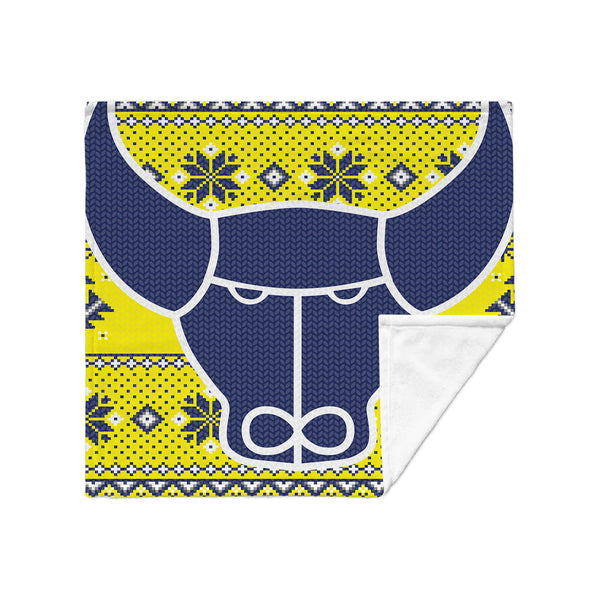 Oxford United Knit Style Fleece Blanket