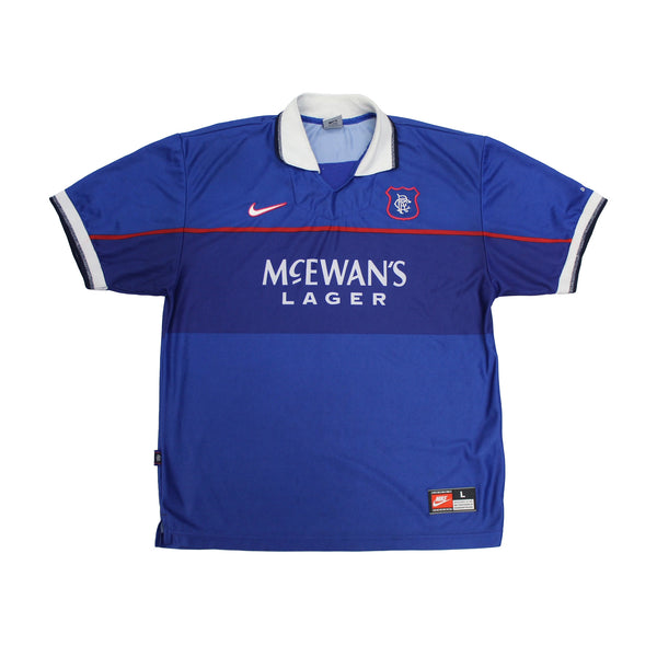 Rangers 1997 Home Shirt - L