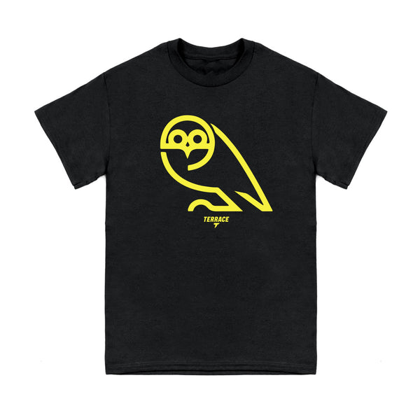 Sheffield Wednesday Large Owl T-Shirt - Black
