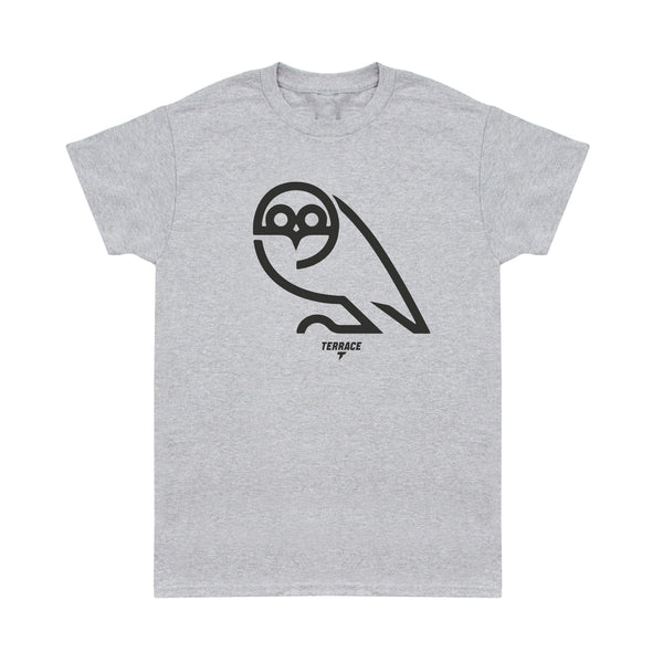 Sheffield Wednesday Large Owl T-Shirt - Grey