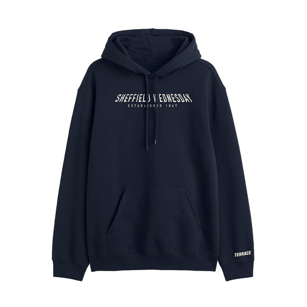 Sheffield Wednesday Flag Wave Hoodie Navy