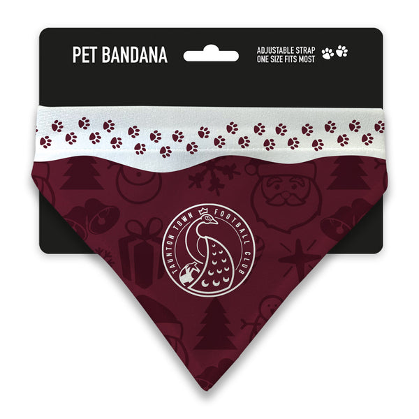 Taunton Town Christmas Pet Bandana