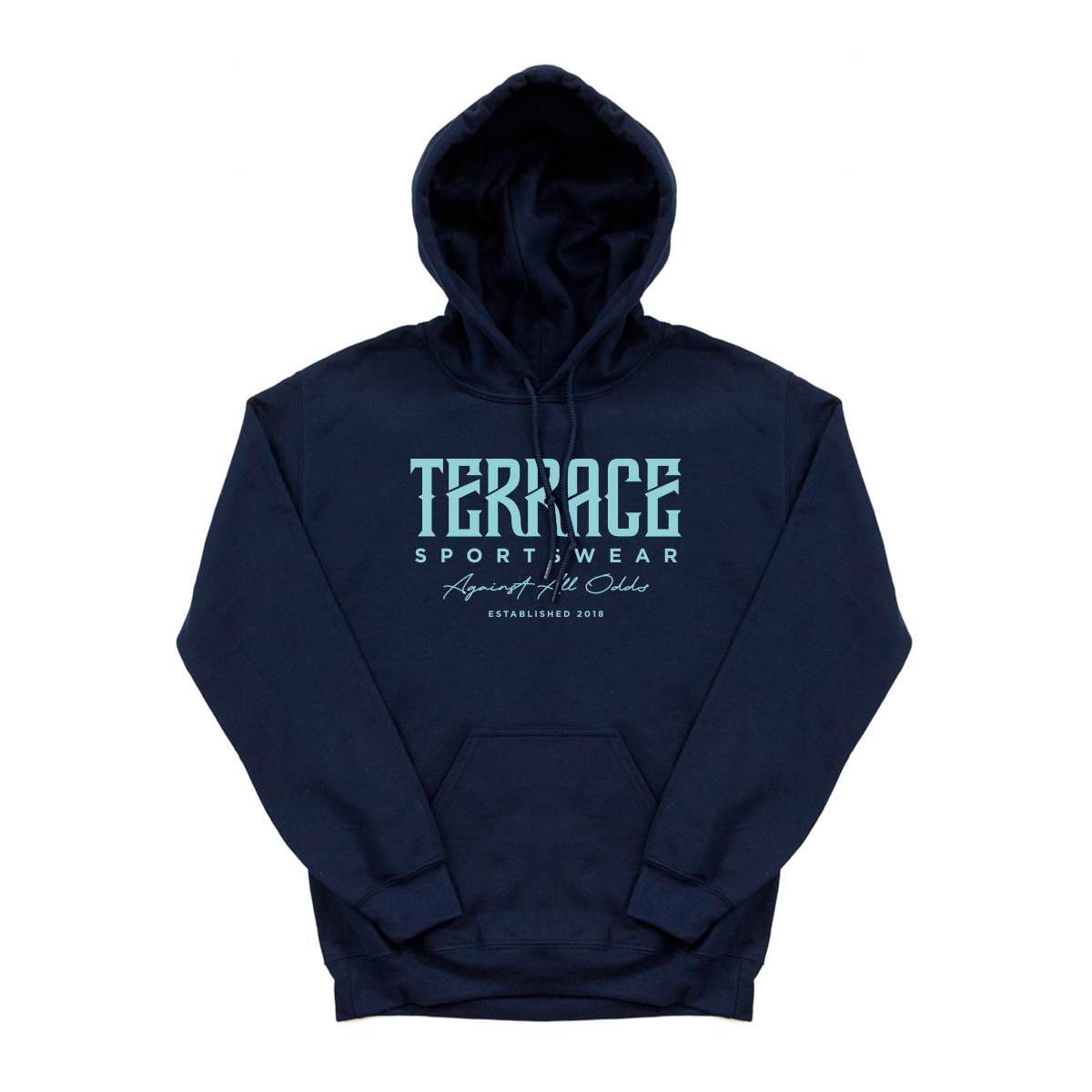 Terrace Sportswear Navy Hooded Sweatshirt | The Terrace Store – The ...