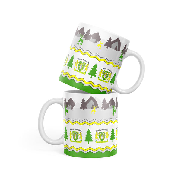 Yeovil Town Christmas Scene Mug