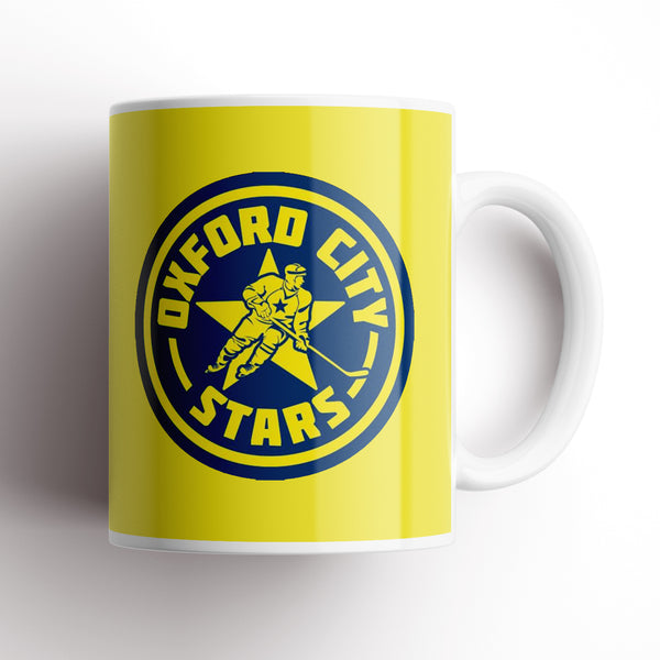 Oxford City Stars Yellow Crest Mug