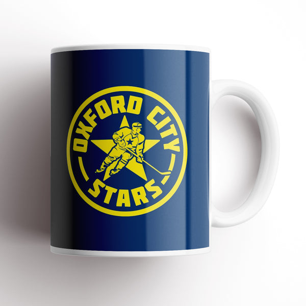 Oxford City Stars Blue Crest Mug