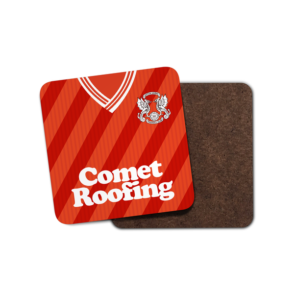 Leyton Orient 1989 Home Coaster-Coaster-The Terrace Store