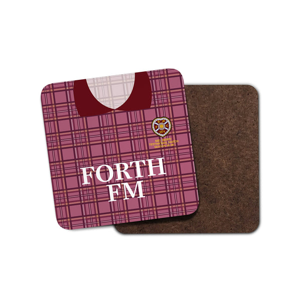 Hearts 95/96 Testimonial Kit Coaster