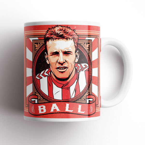 Grady Draws Sunderland Ball Mug