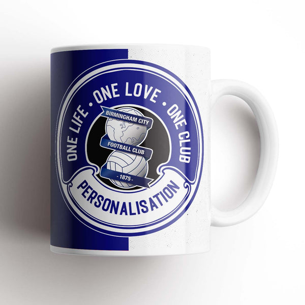 Birmingham City One Love Personalised Mug
