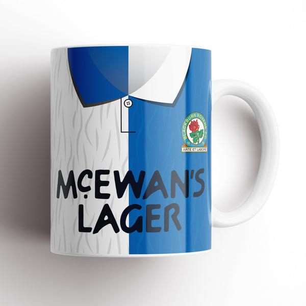 Blackburn Rovers 1992 Home Kit Mug