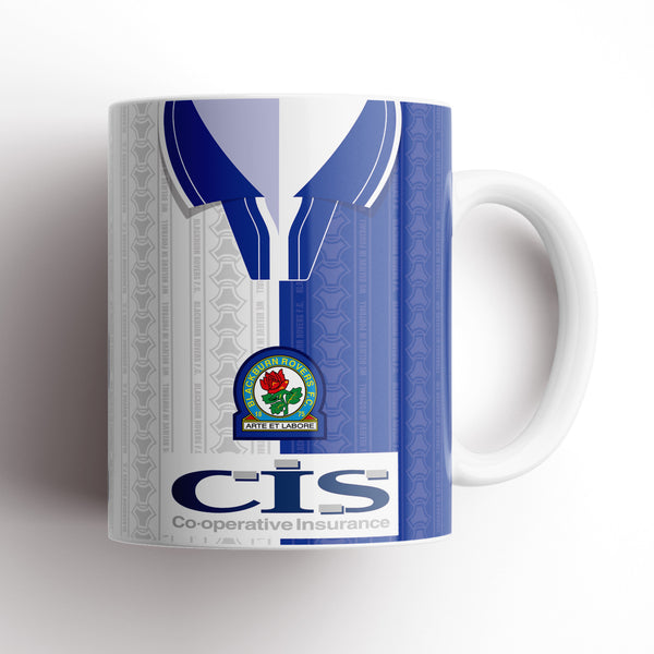 Blackburn Rovers 1998 Home Kit Mug