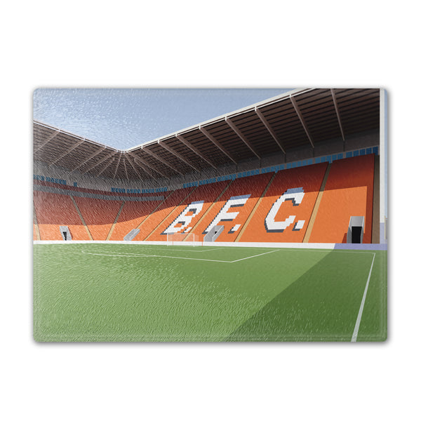 Bloomfield Road Illustrated Chopping Board
