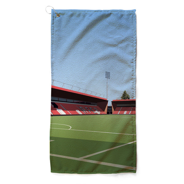 Dean Court Illustrated Golf Towel