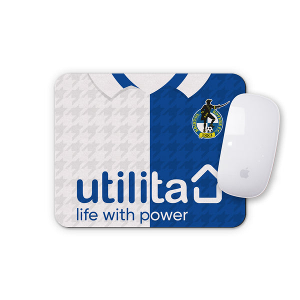 Bristol Rovers 20/21 Home Mouse Mat