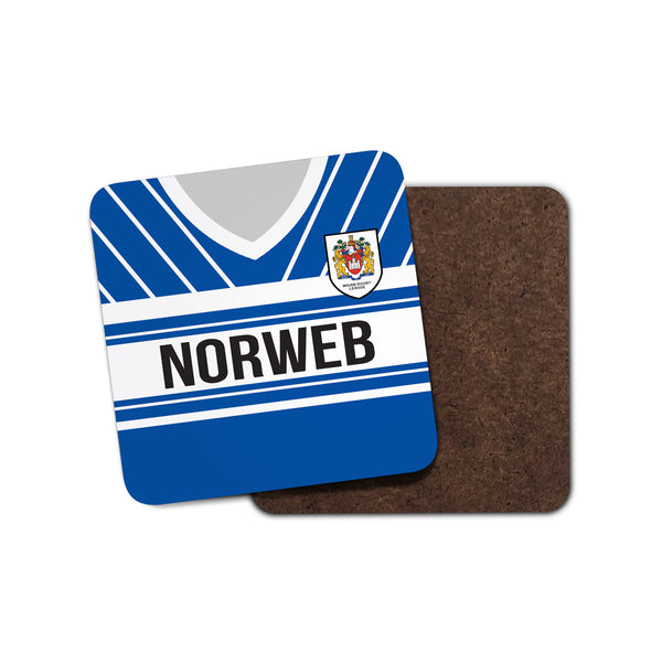 Wigan Warriors 1992 Away Coaster