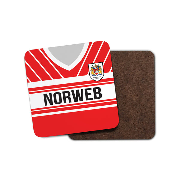 Wigan Warriors 1992 Home Coaster