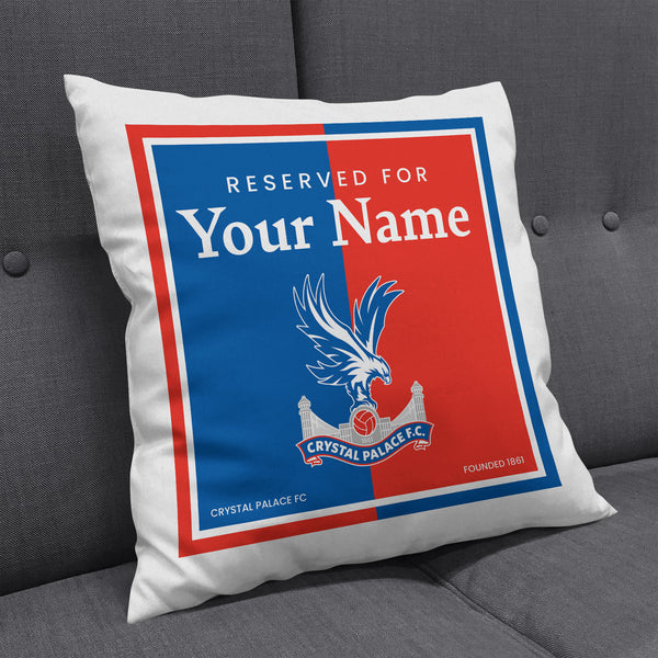 Crystal Palace Personalised Name Cushion