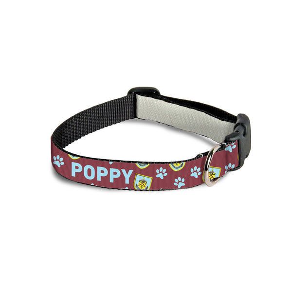 Burnley Pet Collar - Personalisable