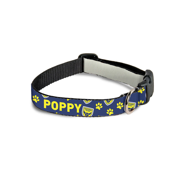 Oxford United Pet Collar - Personalisable