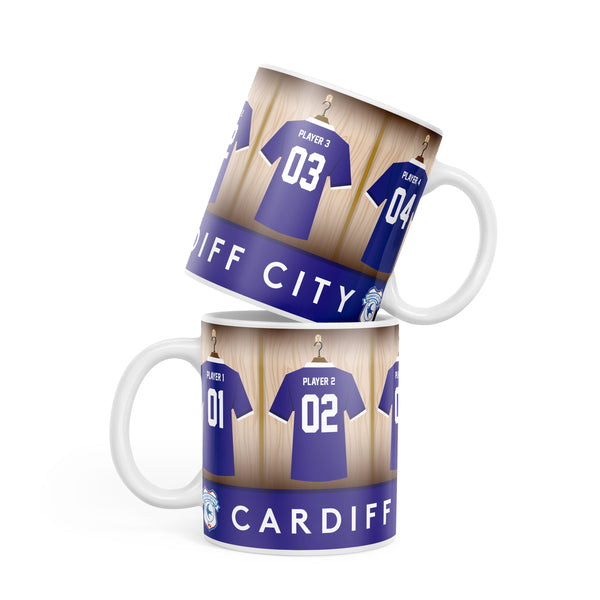 Cardiff City Dressing Room Custom Mug