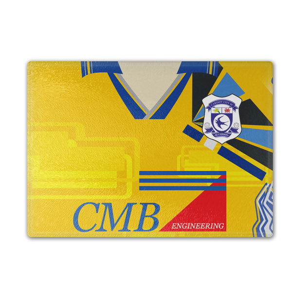 Cardiff City 1998 Away Chopping Board