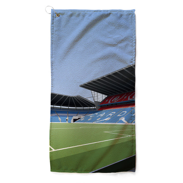 Cardiff City Stadium Illustrated Golf Towel