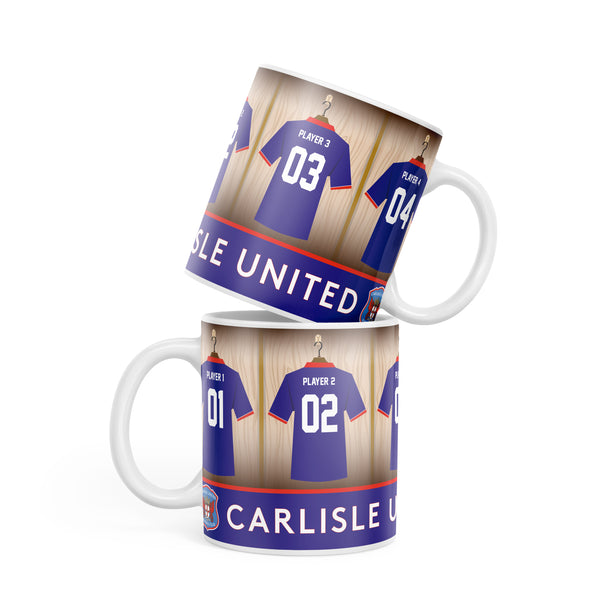Carlisle United Dressing Room Custom Mug