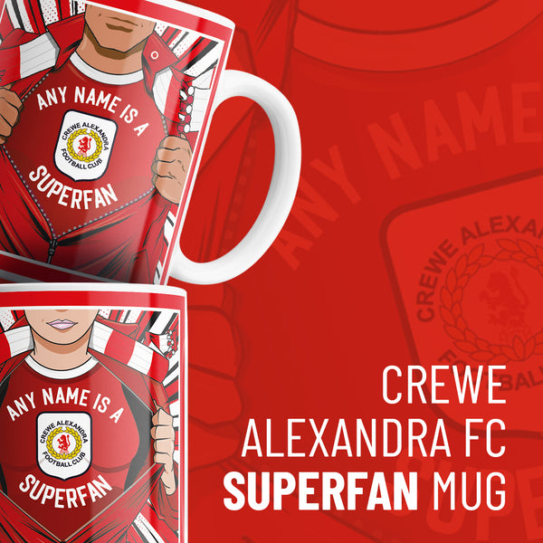 Crewe Alexandra Super Fan Mug