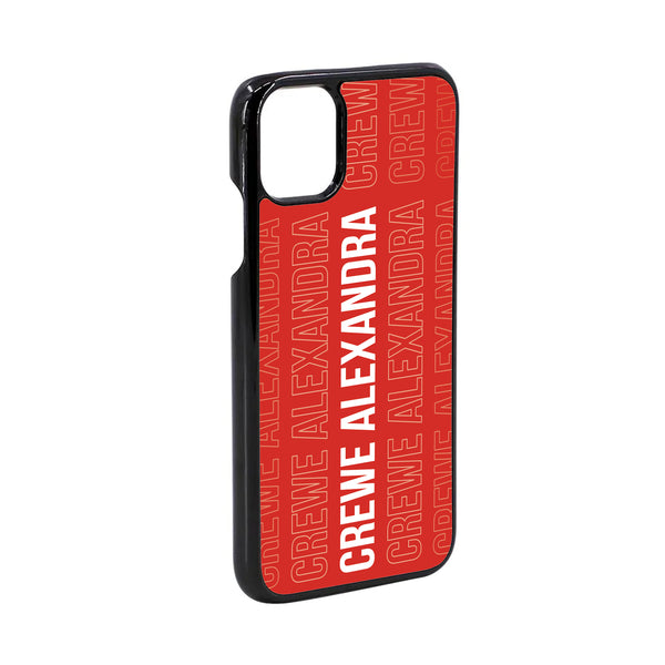 Crewe Alexandra Text Repeat Phone Cover