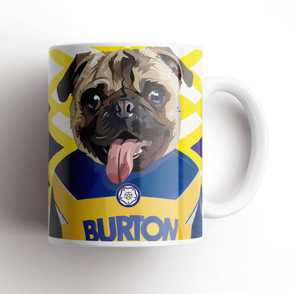 Leeds Dog Retro Kit Mug *Choose your Dog*