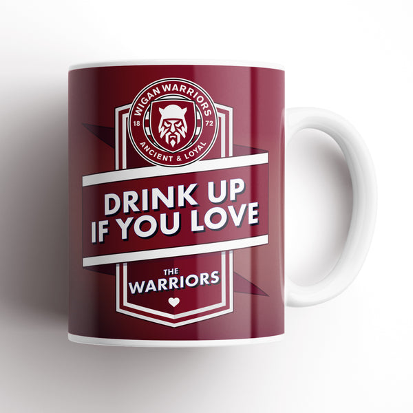 Wigan Warriors Drink Up Mug