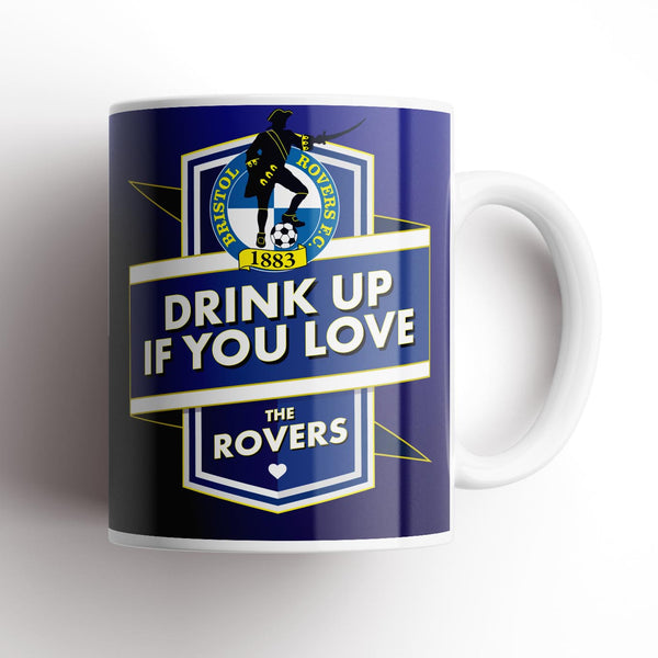 Bristol Rovers Drink Up Home Mug