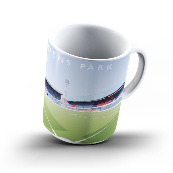 Dundee Dens Park Illustrated Mug