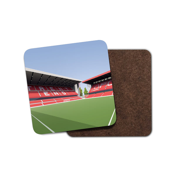 Trent End Illustrated Coaster