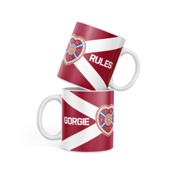 Hearts Gorgie Rules Mug
