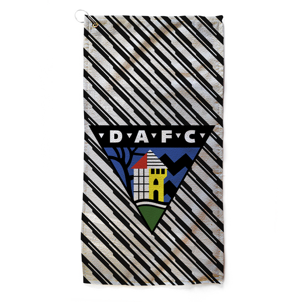 Dunfermline Athletic Diagonal Golf Towel