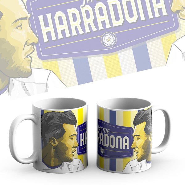 Grady Draws Jackie Harradona Mug-Mugs-The Terrace Store