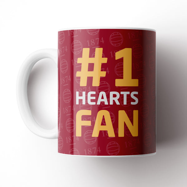 Hearts No.1 Fan Mug