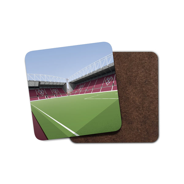 Tynecastle Illustrated Coaster