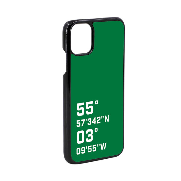 Hibernian Coordinates Green Phone Cover