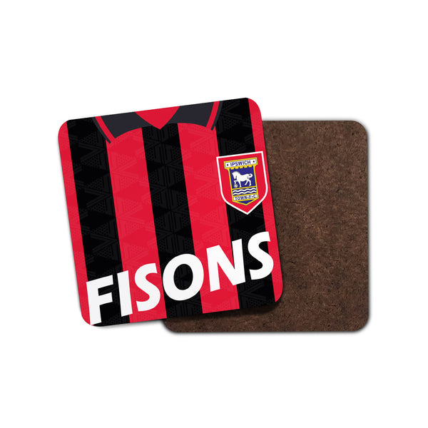 Ipswich 1992 Away Coaster