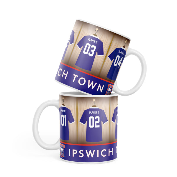 Ipswich Town Dressing Room Custom Mug