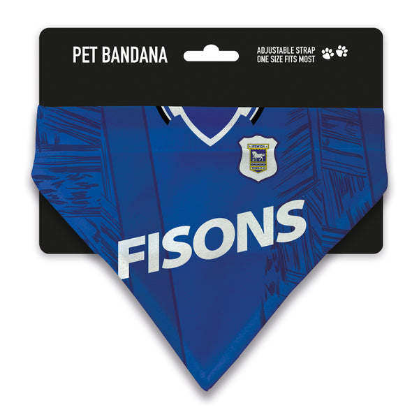 Ipswich Town 1994 Home Pet Bandana