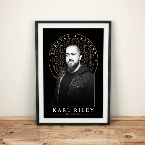 Karl Riley A3 Commemorative Print