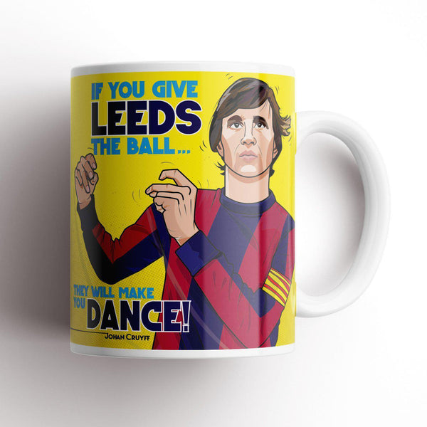 Grady Draws Leeds Cruyff Mug